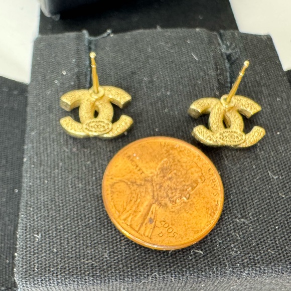 CC Chanel earrings gold - Picture 7 of 7